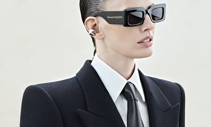 KERING EYEWEAR PRESENTS ALEXANDER McQUEEN's - THE CUT SUNGLASSES